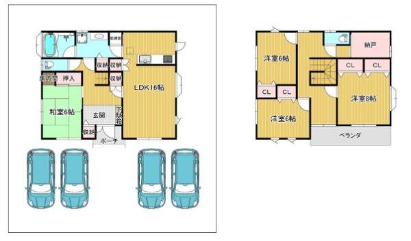 大津市松陽３丁目の中古一戸建