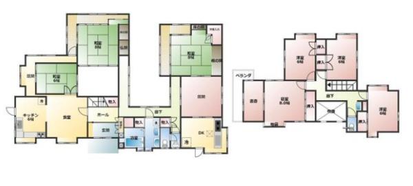 大津市鶴の里の中古一戸建て