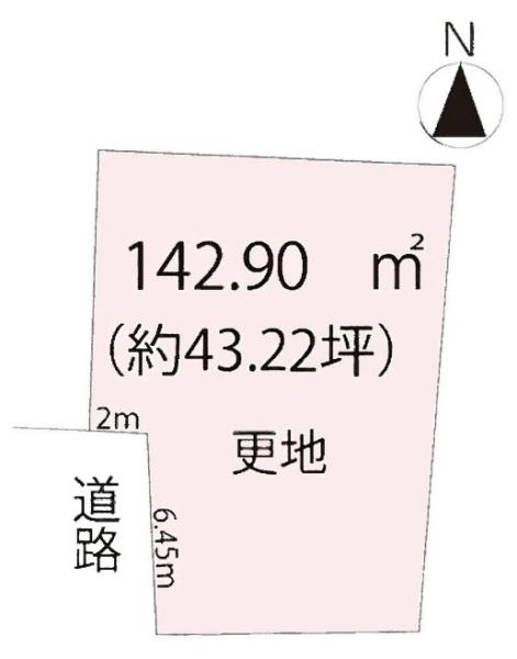 大津市中庄２丁目の土地