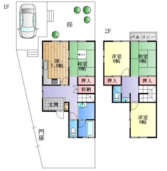 京都市西京区大原野東境谷町３丁目の中古一戸建て