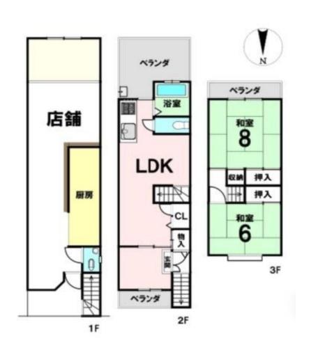 京都市伏見区深草西浦町３丁目の中古一戸建