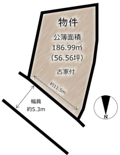 京都市西京区上桂東居町の土地