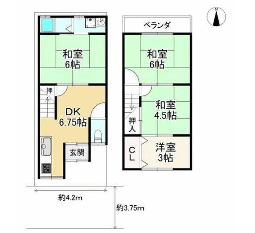 京都市下京区西七条東久保町の中古一戸建て