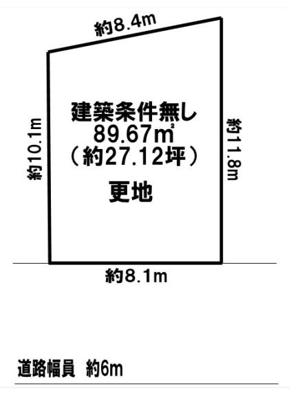 京都市西京区御陵谷町の売土地