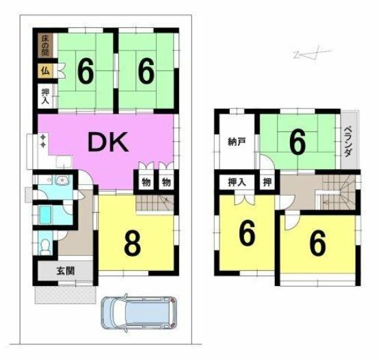 大津市千町１丁目の中古一戸建て