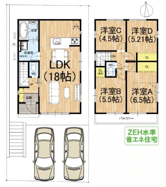 京都市伏見区醍醐古道町の新築一戸建
