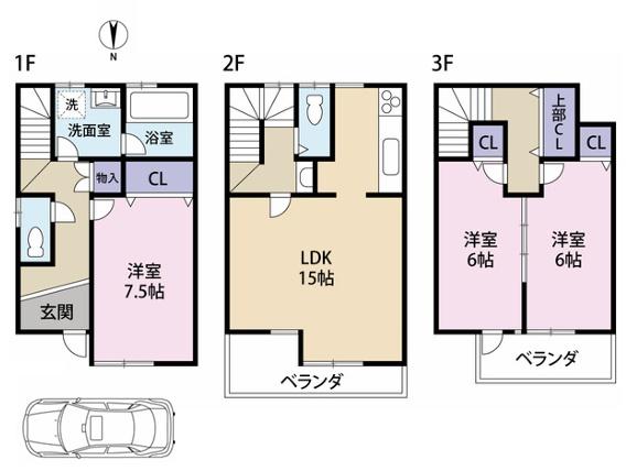 京都市右京区山ノ内荒木町の中古一戸建