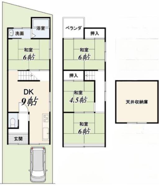 京都市南区吉祥院西ノ庄東屋敷町の中古一戸建て