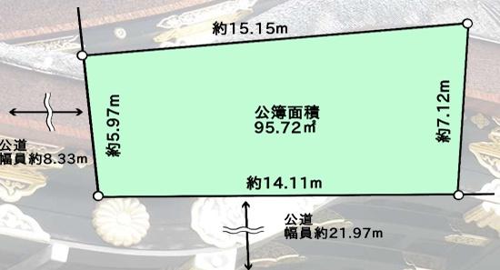 京都市中京区西ノ京船塚町の売土地