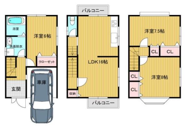 京都市伏見区下鳥羽西柳長町の中古一戸建