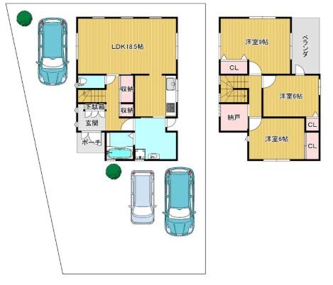 大津市大萱４丁目の中古一戸建