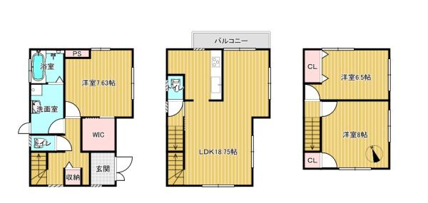 京都市右京区鳴滝松本町の中古一戸建