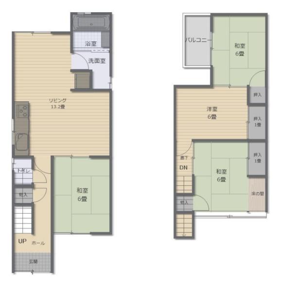 京都市西京区上桂前田町の中古一戸建