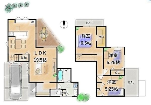 京都市西京区松尾大利町の土地