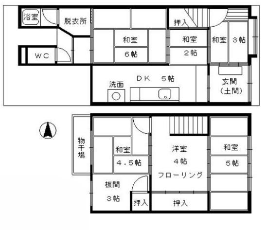 京都市中京区聚楽廻西町の中古一戸建て