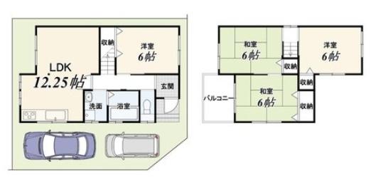 京都市伏見区久我森の宮町の中古一戸建て