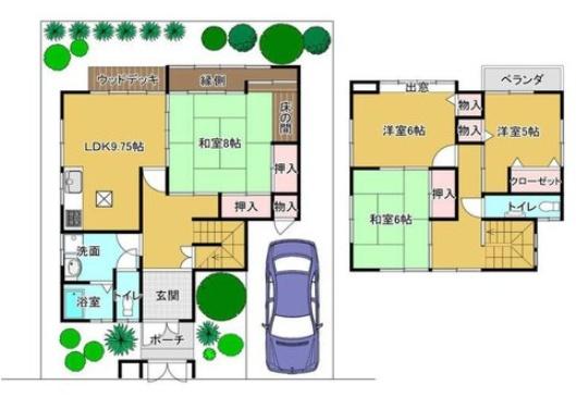 京都市伏見区醍醐烏橋町の中古一戸建て
