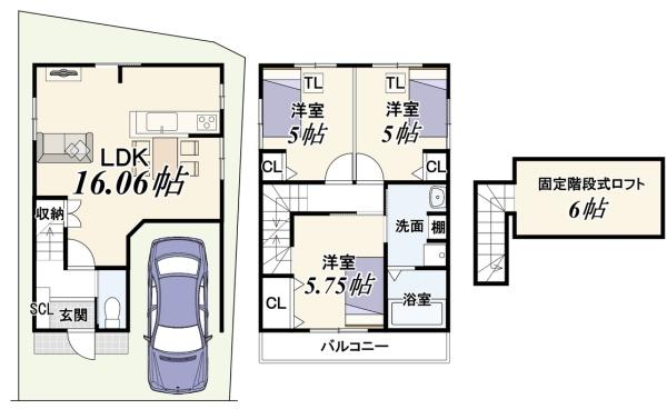 京都市右京区梅津フケノ川町の土地