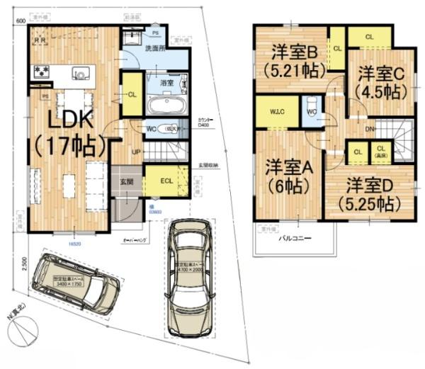京都市西京区桂池尻町の新築一戸建
