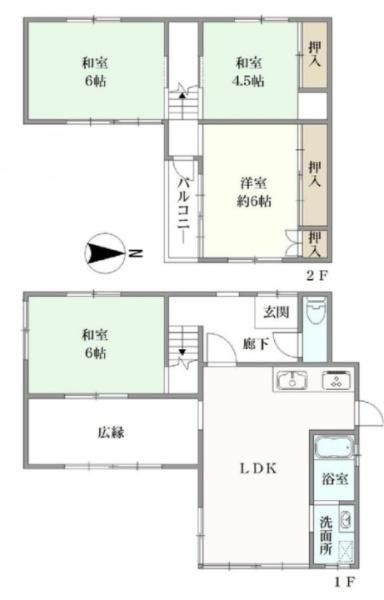 京都市右京区鳴滝桐ケ淵町の中古一戸建