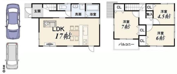 京都市西京区嵐山谷ケ辻子町の中古一戸建