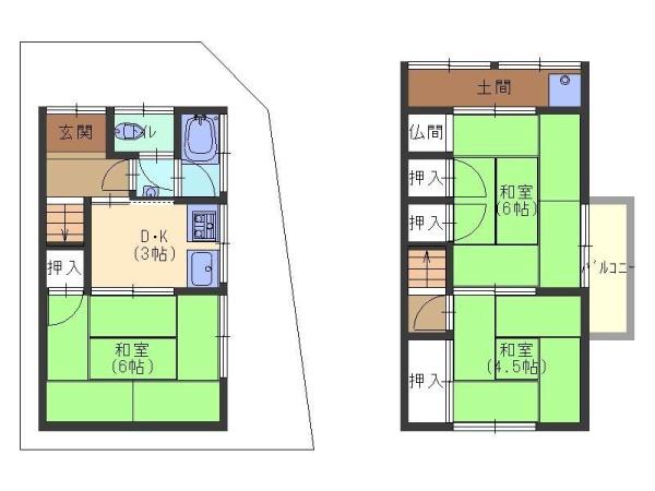 大津市北大路２丁目の中古一戸建