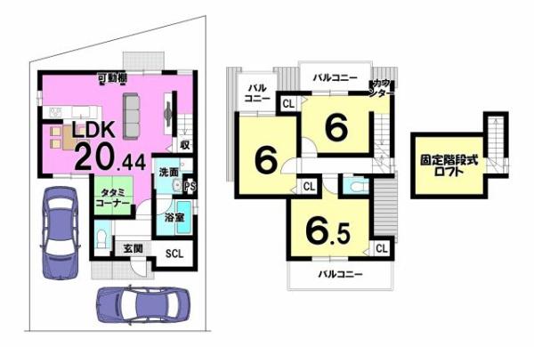 京都市西京区山田南山田町の新築一戸建