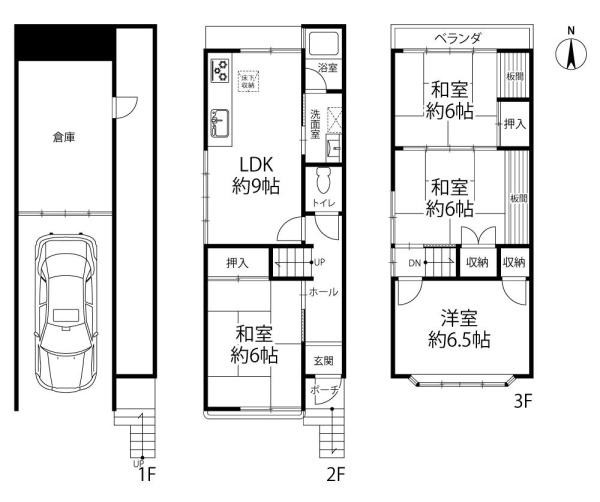 京都市右京区常盤窪町の中古一戸建