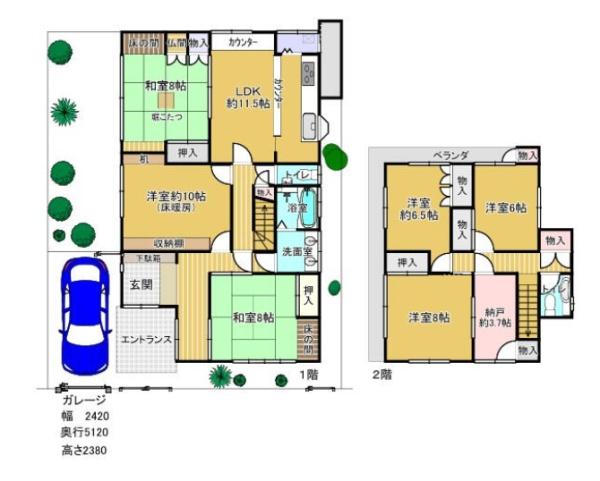 京都市西京区大原野西境谷町１丁目の中古一戸建て