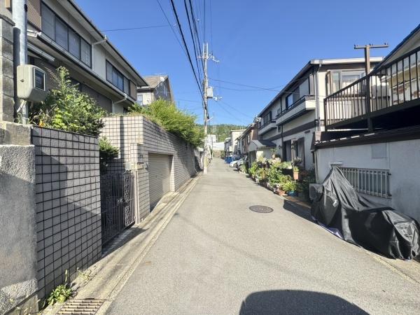 京都市山科区四ノ宮小金塚の土地