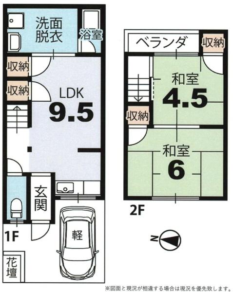 京都市山科区川田欠ノ上の中古一戸建て