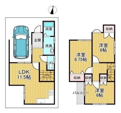 京都市伏見区日野野色町の中古一戸建て