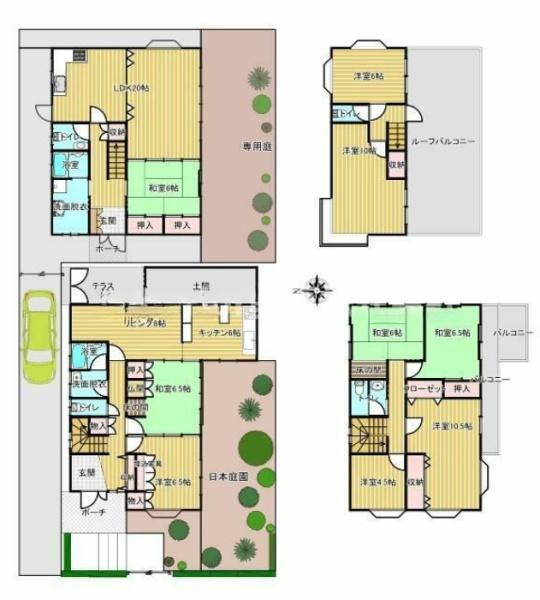 京都市伏見区深草野手町の中古一戸建て