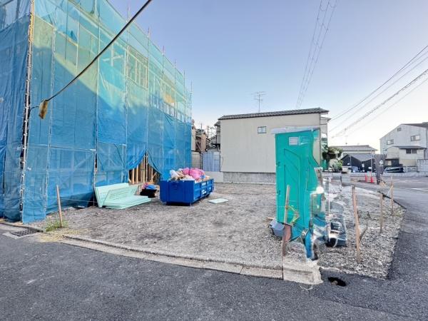 京都市右京区山ノ内荒木町の土地(現地土地写真)