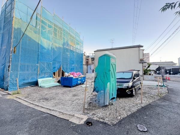 京都市右京区山ノ内荒木町の土地(現地土地写真)
