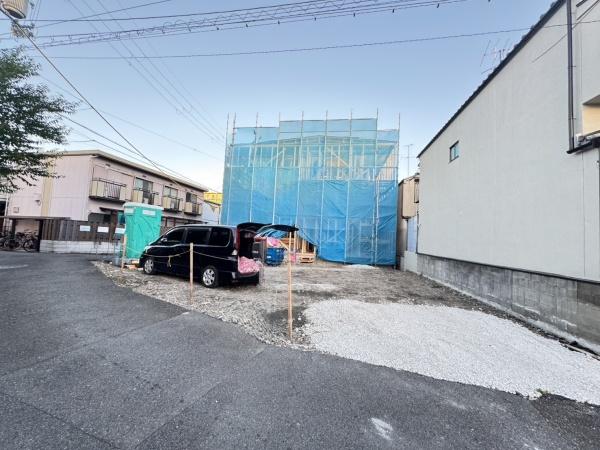 京都市右京区山ノ内荒木町の土地(現地土地写真)