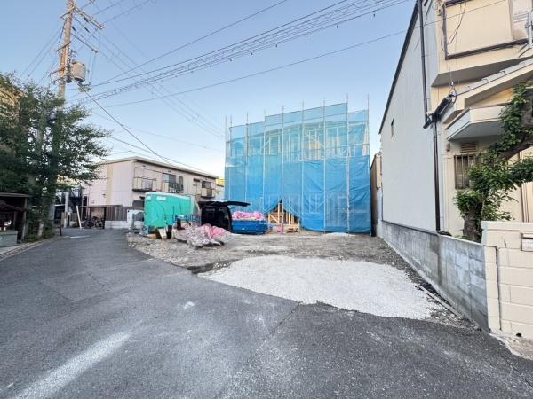 京都市右京区山ノ内荒木町の土地(現地土地写真)