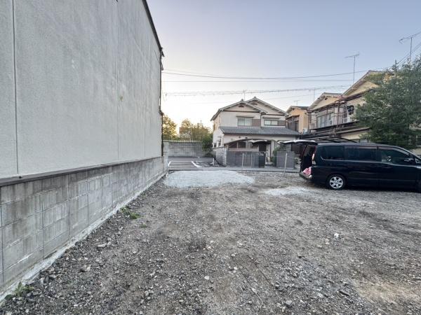 京都市右京区山ノ内荒木町の土地(現地土地写真)