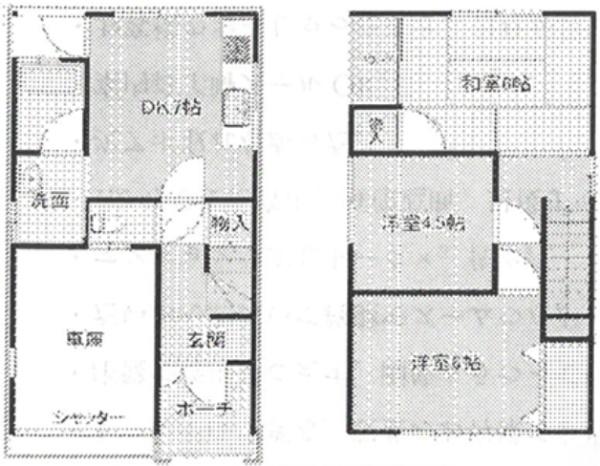 京都市西京区桂上野北町の中古一戸建て