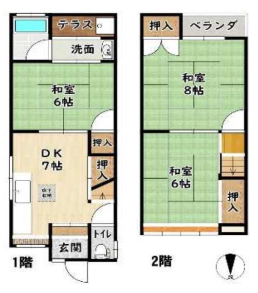 京都市伏見区久我本町の中古一戸建て