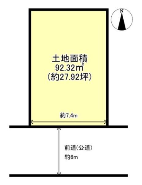 京都市山科区川田菱尾田の土地