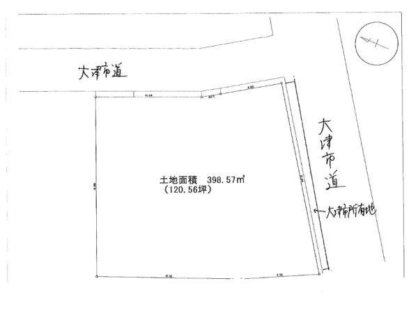 大津市大石中１丁目の売土地