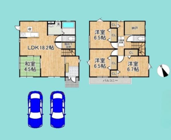 京都市伏見区久我森の宮町の中古一戸建て