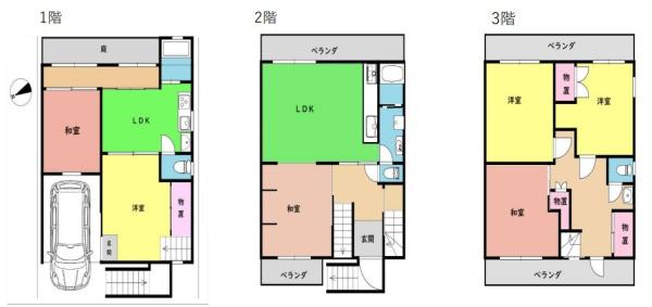 京都市伏見区深草平田町の中古一戸建