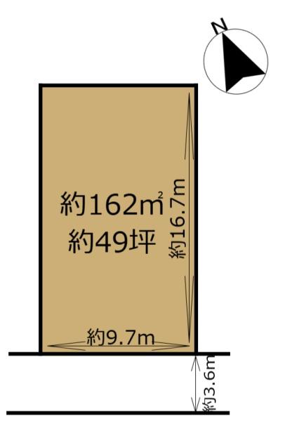大津市南小松の売土地