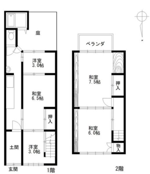 京都市下京区小坂町の中古一戸建