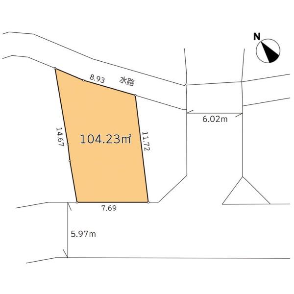 京都市山科区小山北溝町の土地