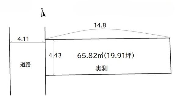 京都市中京区西ノ京月輪町の売土地