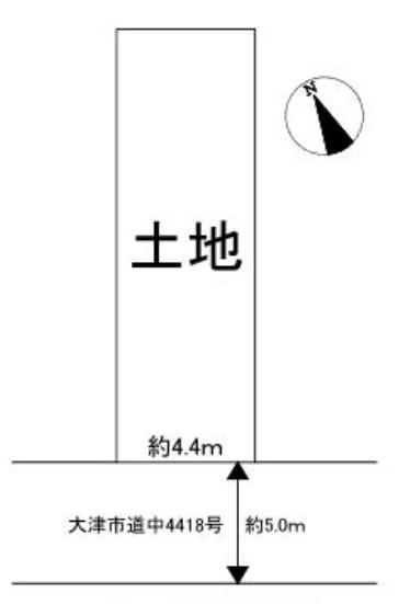 大津市石場の売土地