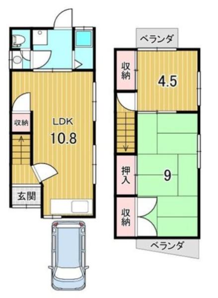 京都市伏見区横大路東裏町の中古一戸建